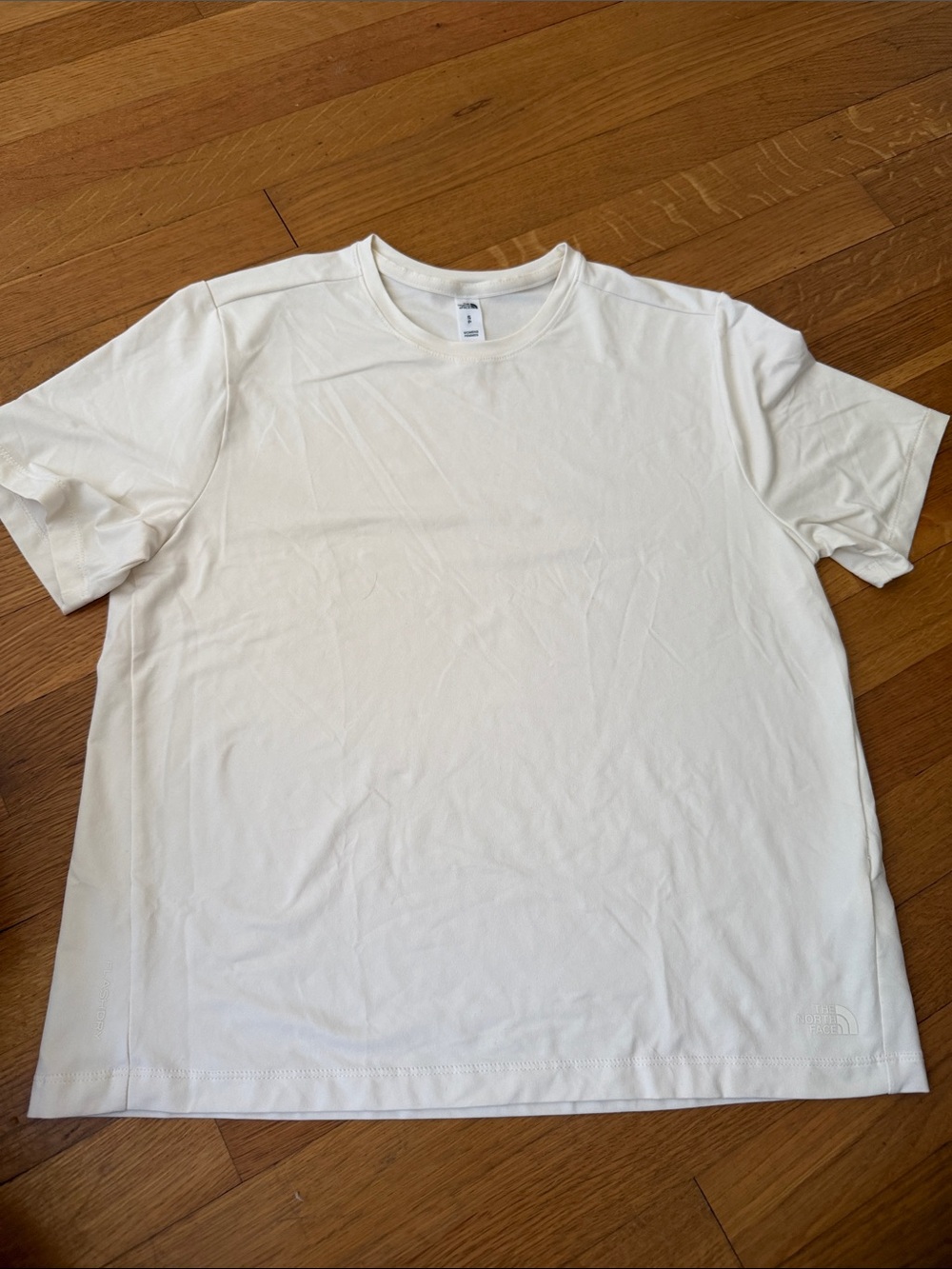 The North Face women’s Crew Tee in Off-White